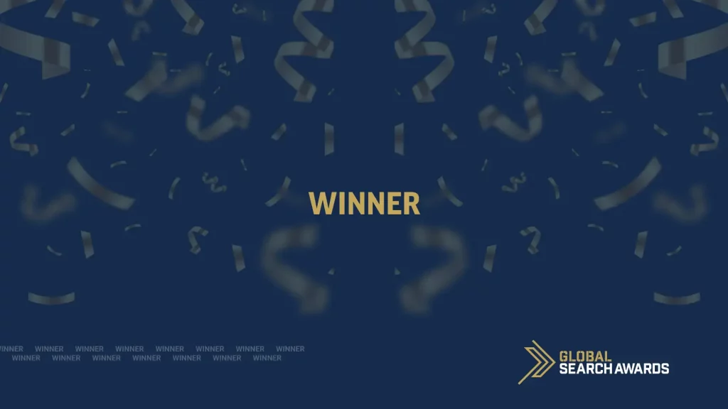 Global Search Awards Winner